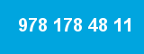 978 178 48 11